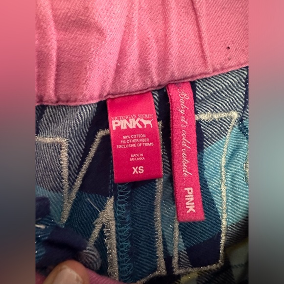 Victoria’s Secret Pink flannel pajama pants with drawstring - Picture 5 of 5